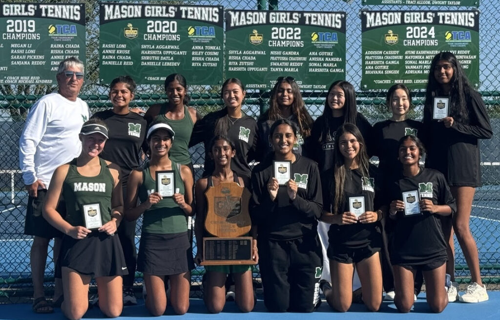 Mason Girls Tennis Secures 11th Straight GMC Title